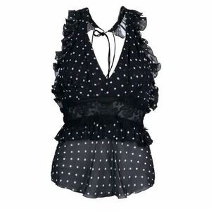 Dolce&Gabbana Polka dot Halter neck blouse - size S